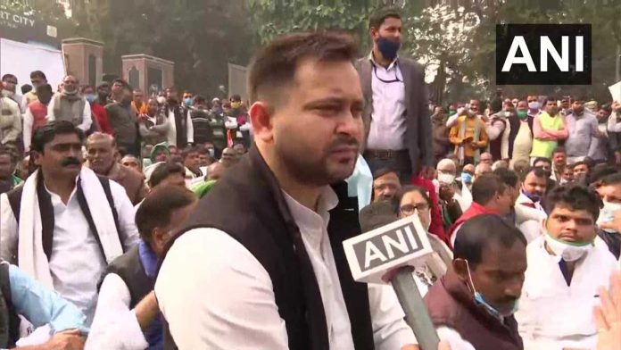 Tejashwi Yadav in press conference said Prevent farmers of Bihar from becoming beggars