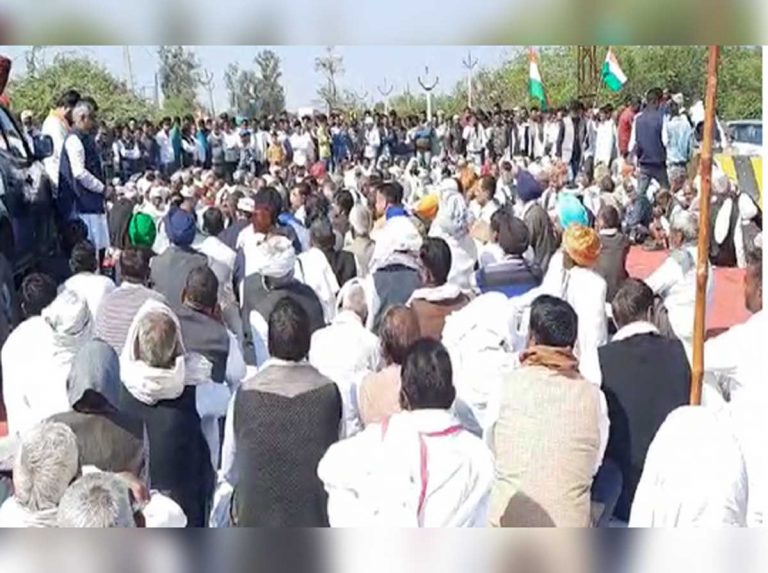 Farmers Chakka Jam: चक्का जाम के आहवान पर राजस्थान में कांग्रेस का मिला समर्थन
