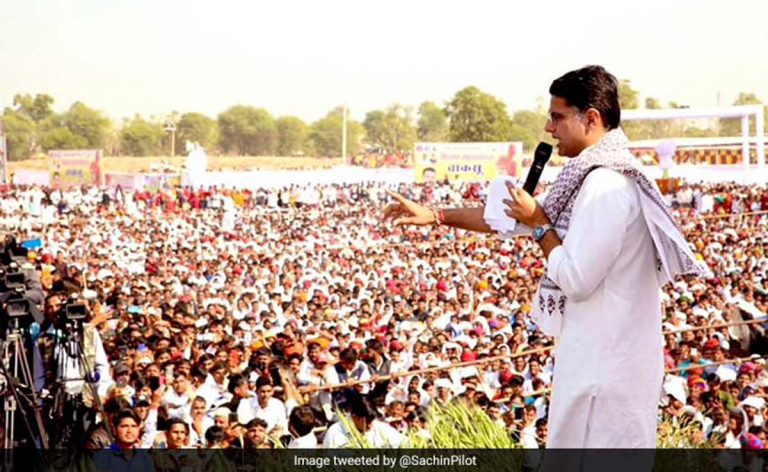 राजस्थान में किसान महापंचायत, Sachin Pilot खेमे का दिखा शक्ति प्रदर्शन