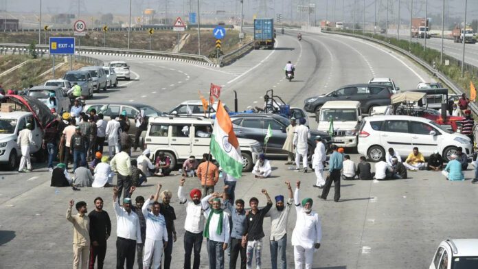Bharat Bandh: Farmers block highways, roads, rail services affected in Punjab and Haryana
