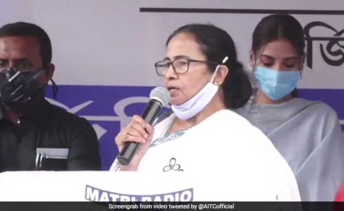 Mamata Banerjee is facing the tag of Outsider in Nandigram