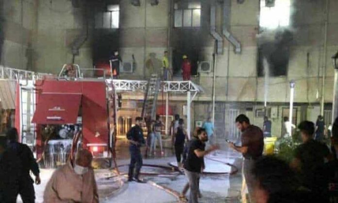 Baghdad COVID-19 hospital fire kills 23 people