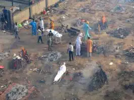 Lack of space for cremation in Delhi by Covid-19 deaths