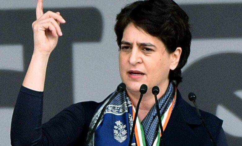 Priyanka Gandhi wrote a letter to Yogi Adityanath