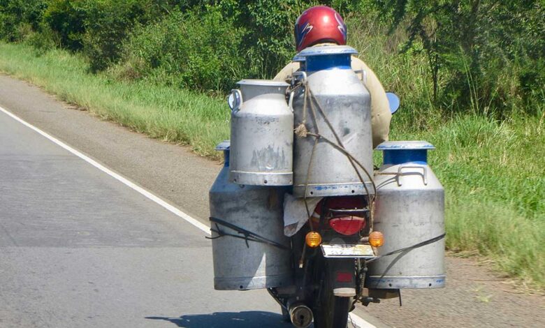 Liquor supply in Milk Containers in Delhi