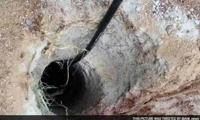 5-year-old boy falls in 150 feet deep borewell in UP