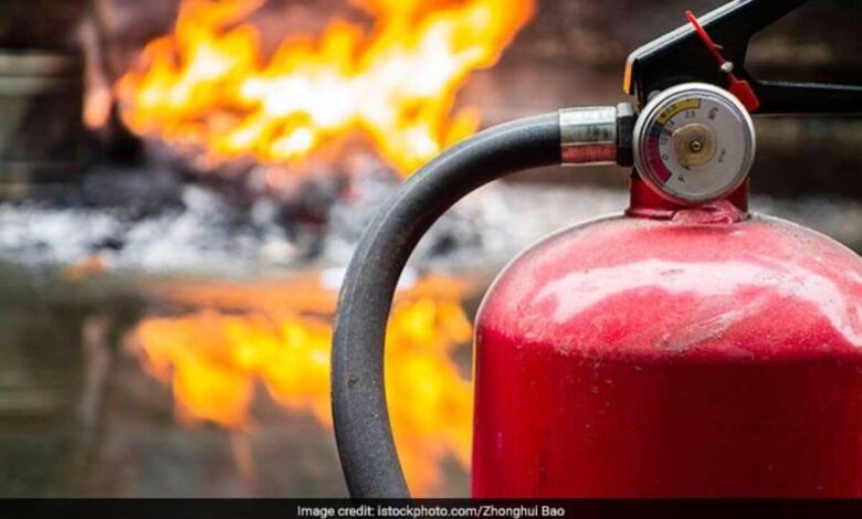 Massive fire at Gujarat Ink factory