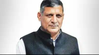 Minister could not reach the meeting due to farmers protesting against Farm Laws