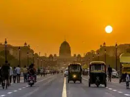 The maximum temperature recorded in Delhi is 39.8 degree Celsius