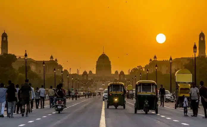 The maximum temperature recorded in Delhi is 39.8 degree Celsius