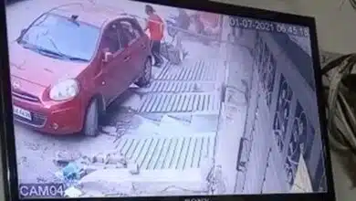 Caught in CCTV, bag with woman's mutilated body, thrown into drain