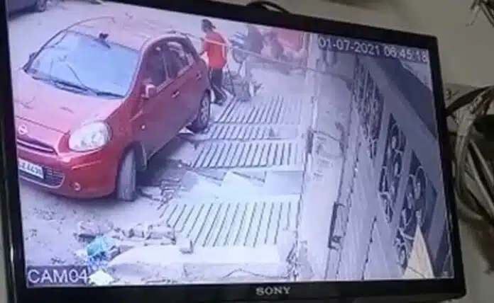Caught in CCTV, bag with woman's mutilated body, thrown into drain
