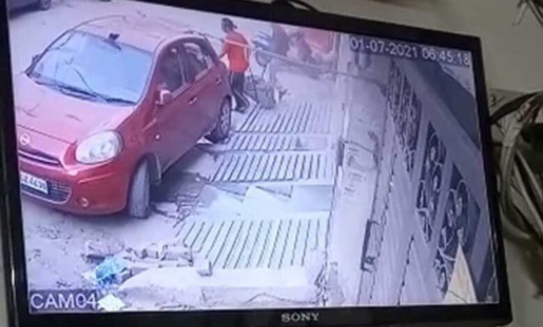 Caught in CCTV, bag with woman's mutilated body, thrown into drain