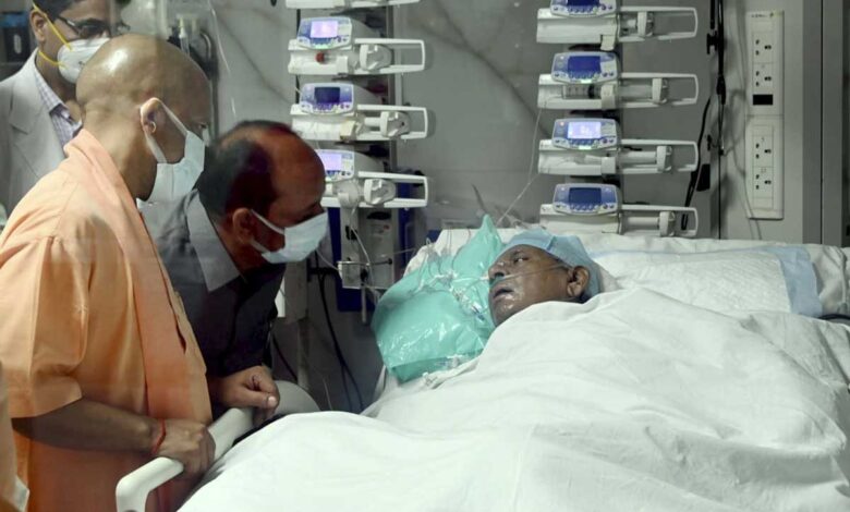 Former UP CM Kalyan Singh critical on life support system
