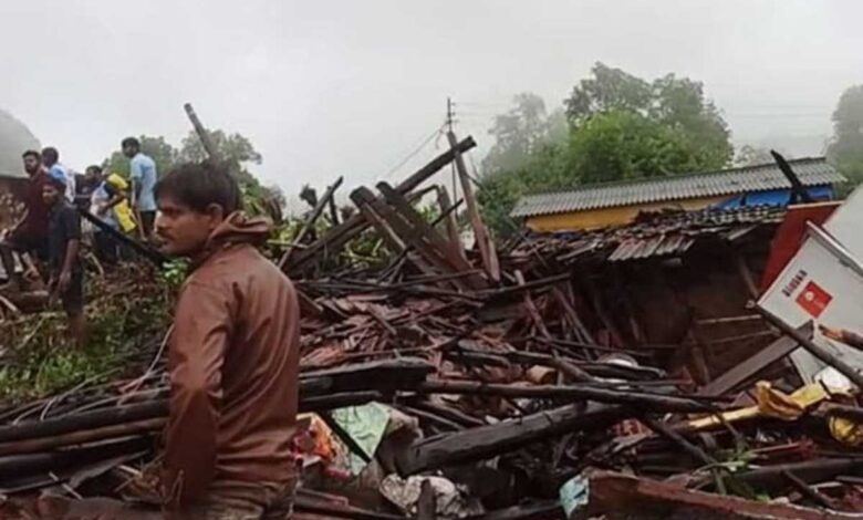Affected by rain Landslides in Maharashtra: 36 Died