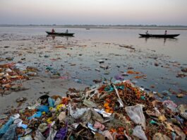 Pollution from Microplastics in River Ganga
