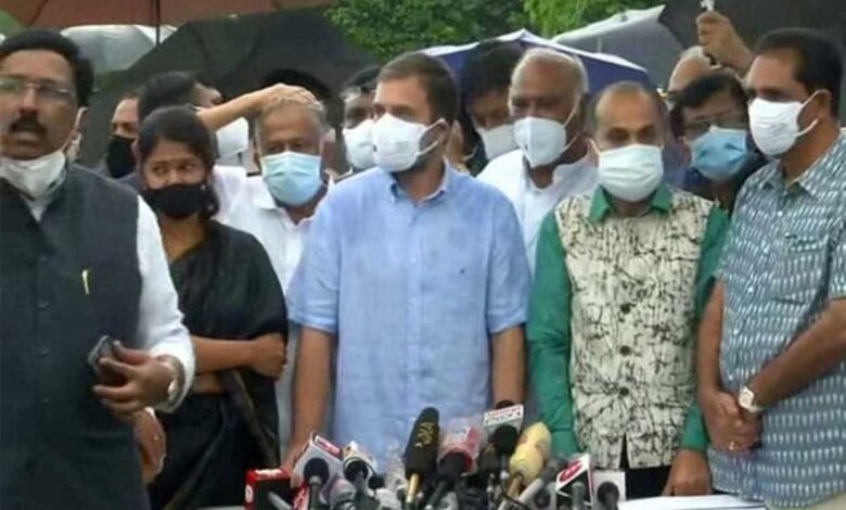 "PM put weapons in our phones": Rahul Gandhi attack on pm on pegasus