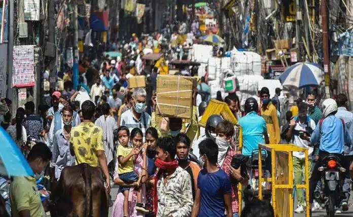 Delhi's famous Sadar Bazar partially closed on COVID Violation