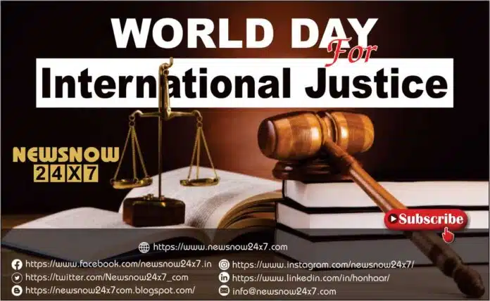 World Day for International Justice 2021