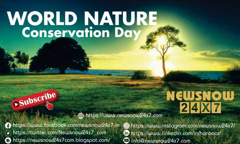 World Nature Conservation Day