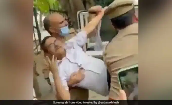 Dramatic arrest of former UP Police Officer Amitabh Thakur