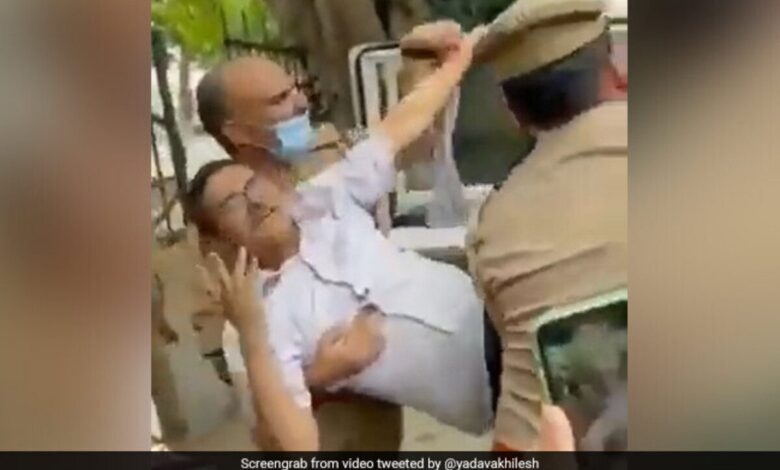 Dramatic arrest of former UP Police Officer Amitabh Thakur