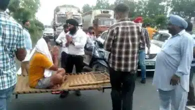 Farmers block highways to protest police action in Haryana