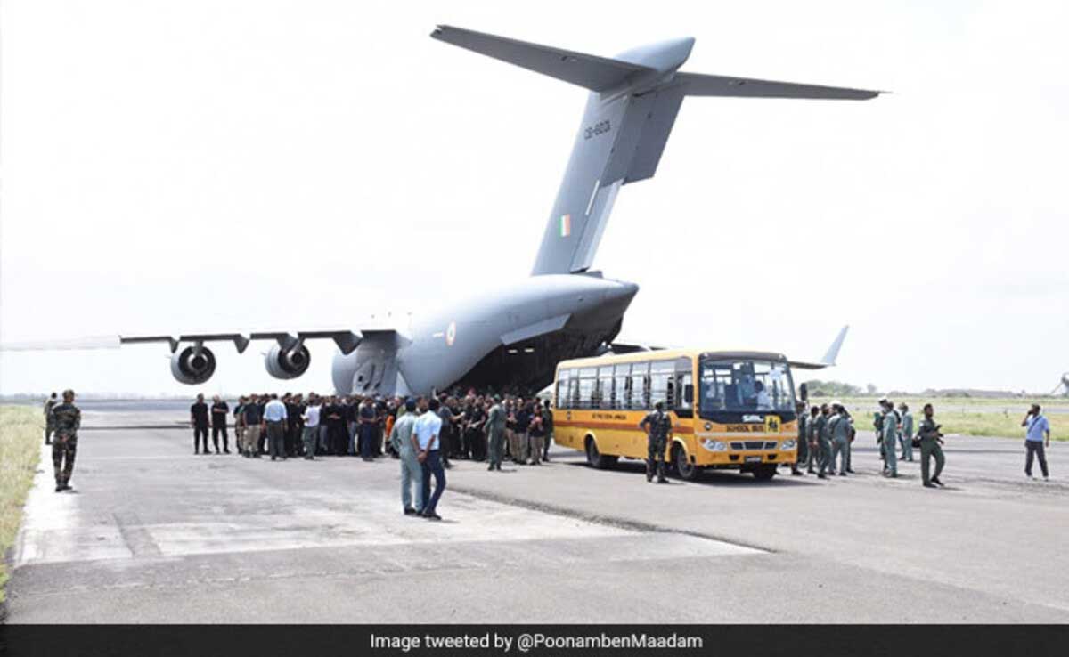 Indian Air Force planes back to bases after Afghan evacuation operation