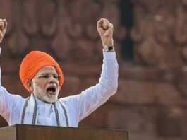PM sets "100%" target on 75th Independence Day, calls for "Sabka Prayas"