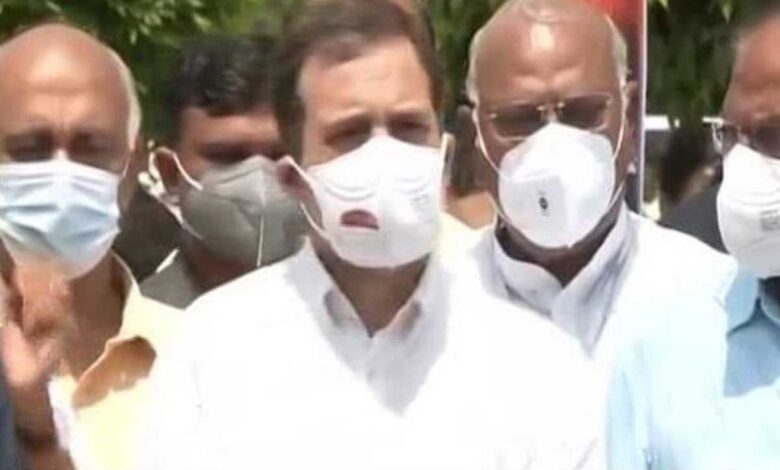 Rahul Gandhi: "murder of democracy" on abrupt end of Parliament session