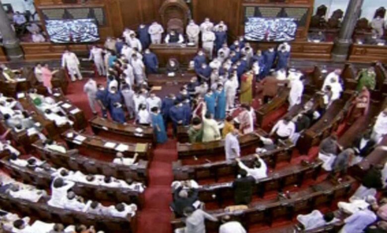 TMC attack on Modi government; 7 questions on the uproar in Parliament