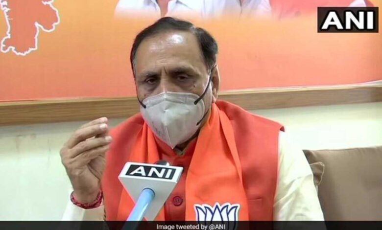 Chief Minister Of Gujarat Vijay Rupani resigns