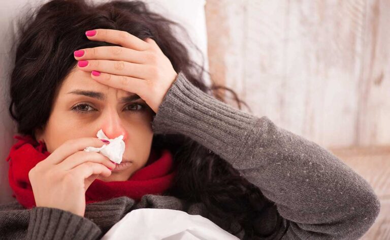 Influenza के लक्षण: कारण और उपचार