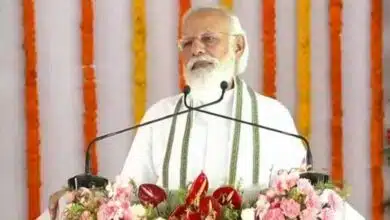 PM Modi praises Yogi Adityanath in Aligarh