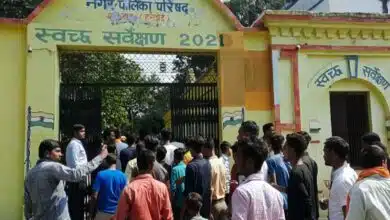 Anger erupted among local people against Hardoi municipality