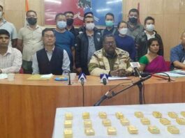 Gold, drugs worth Rs 29 crore seized in Nagaland, 9 arrested