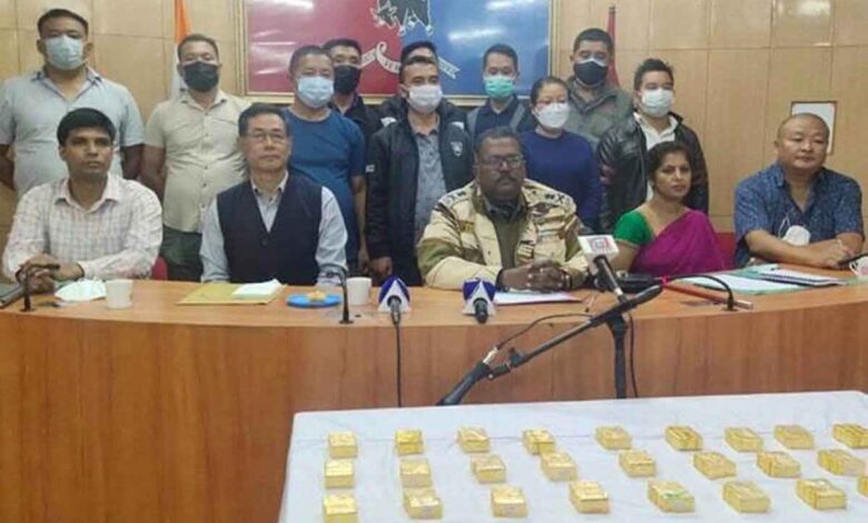 Gold, drugs worth Rs 29 crore seized in Nagaland, 9 arrested