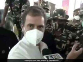 Rahul Gandhi left Lucknow airport after brief altercation with security staff