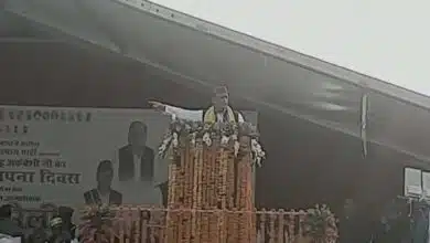 Akhilesh Yadav Rajbhar addressed Hardoi public meeting