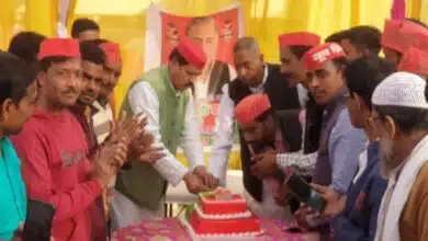 Birthday of Shri Mulayam Singh Yadav ji celebrated with great pomp in Hardoi