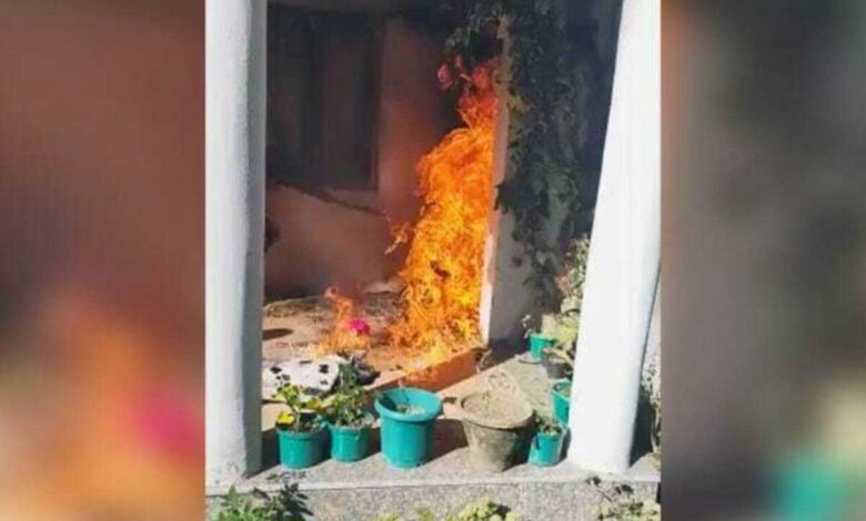 Fire breaks out in Congress Salman Khurshid house