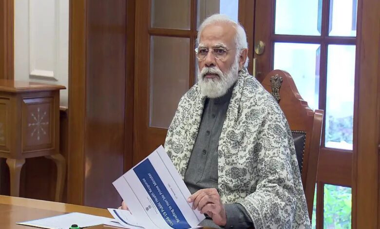 PM Modi held a meeting on COVID-19 New Strain Omicron