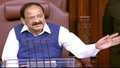 Rajya Sabha Chairman says No regrets not revoke Suspension