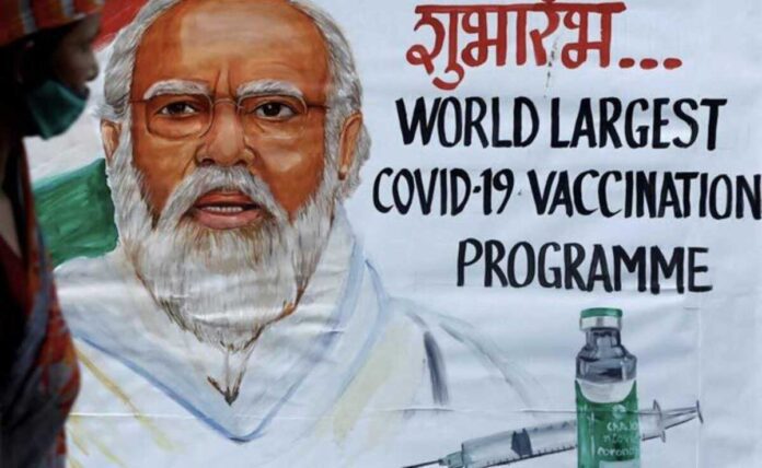 ₹ 1 lakh fine on petition against PM Modi photo on vaccine certificate