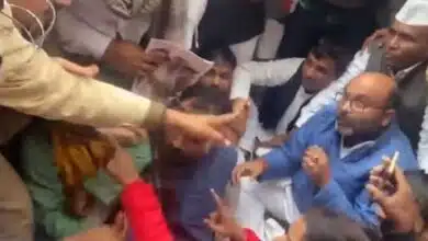 UP Congress president arrested for protest in Amethi