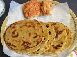 Indian gur Chapati Recipes for Winter Season