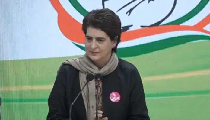 Priyanka Gandhi condemned the Haridwar hate speech incident and demanded action