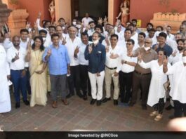 Congress candidates take 'loyalty oath' in Goa