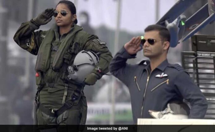 India's first woman Rafale fighter jet pilot in Republic Day IAF tableau