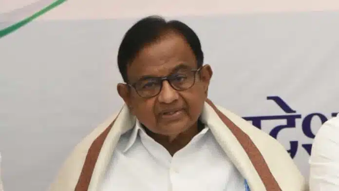 P Chidambaram targets Centre over Pegasus